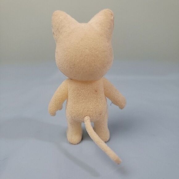 Calico Critters Sylvanian Families Silk Cream Color Cat Family Sister/Brother - Picture 3 of 5
